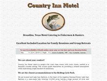 Tablet Screenshot of countryinnmotel.net